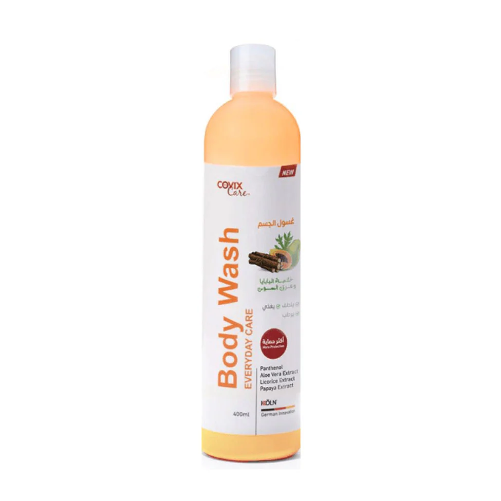Covix Care Body Wash with Papaya & Licorice Extract 400 ml